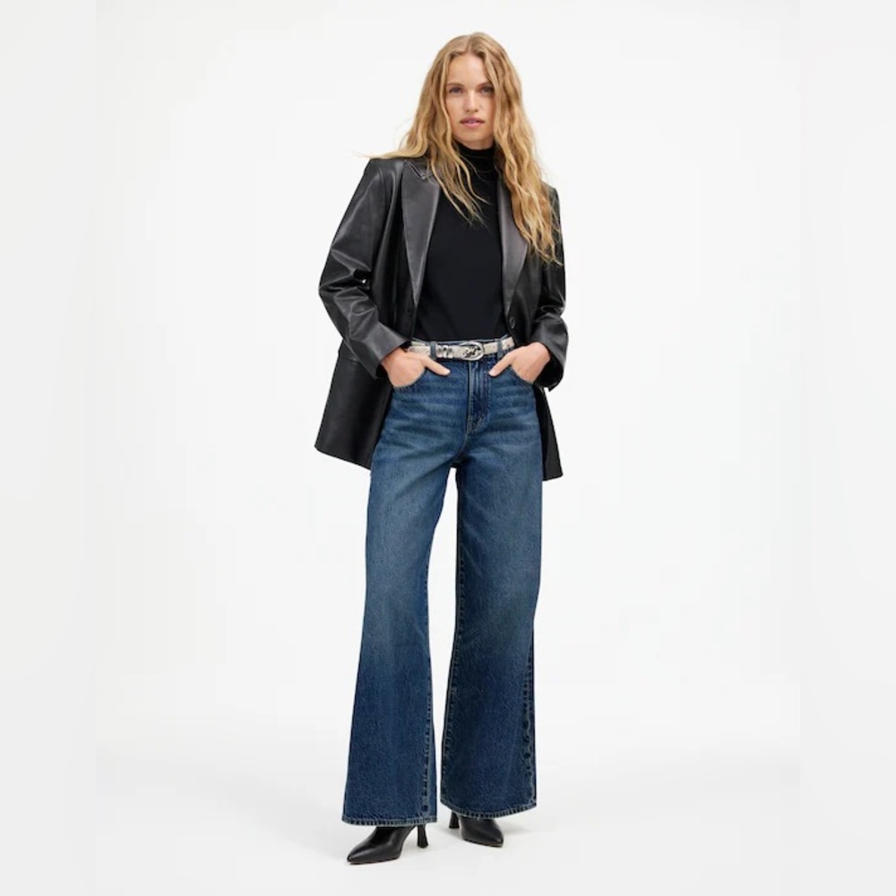 Madewell Superwide-Leg Jeans in Concho Wash